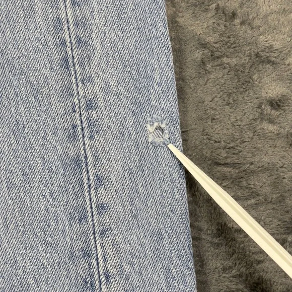 Vintage Levis 501 Made in USA Light Wash Straight Leg Jeans W31 L32 1994 - Picture 2 of 12